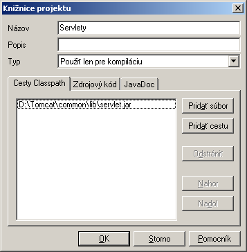 Prid�vanie adres�rov �i arch�vov tried ako kni�n�c